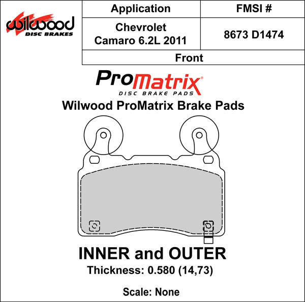 Pad Set, Promatrix, D1474